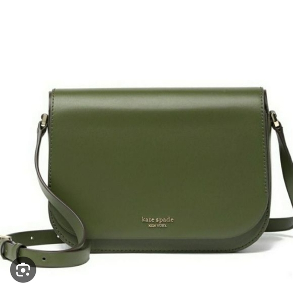 kate spade Handbags - Olive Green Authentic Cross Body Kate Spade Purse